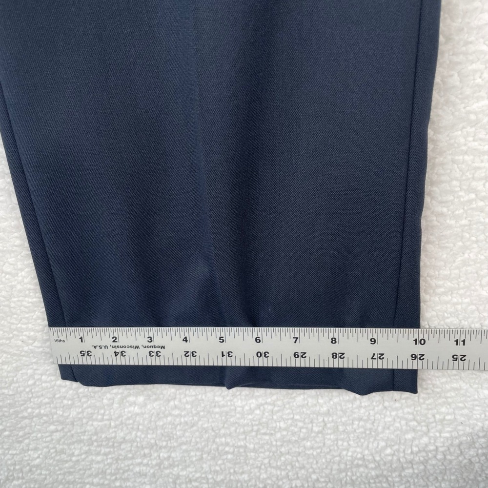 Banana Republic Jackson Fit Navy Blue Dress Pants Womens 0 Bootcut Mid Rise Work - Picture 10 of 13